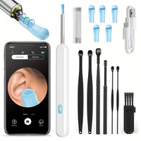 Limpiador De Oídos Con Cámara HD 5MP – Extractor De Cerumen Visual Y Seguro