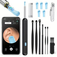 Limpiador De Oídos Con Cámara HD 5MP – Extractor De Cerumen Visual Y Seguro
